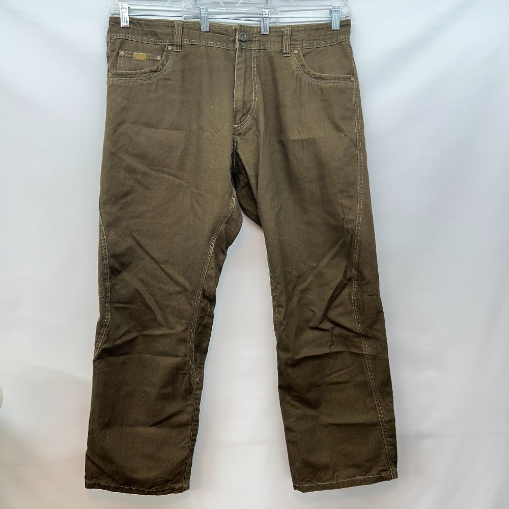 Kuhl Men Outsider Klassik Hiking Pant Driftwood Green Size 40x30